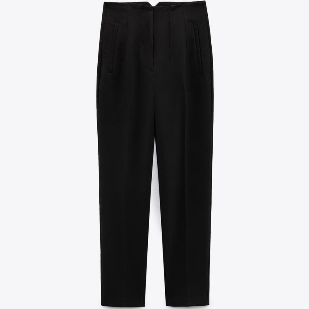 Zara High Waist Black Dress Pants women’s size large